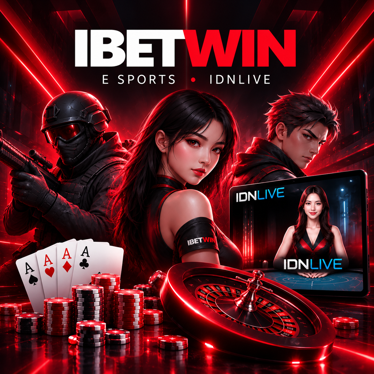 IBETWIN E Sports dan IDNLIVE
